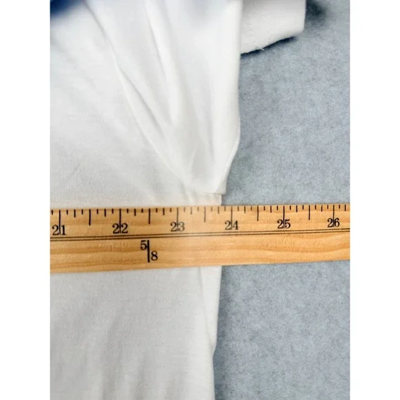 Aruba One Happy Island Graphic T Shirt White XL Passport Cotton - Picture 6 of 7